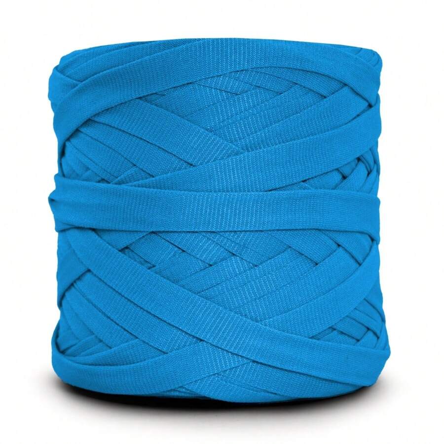 Bella Weave Mesh Yarn 15mm To 25mm PROMOTION - 35 POOL BLUE - View 1