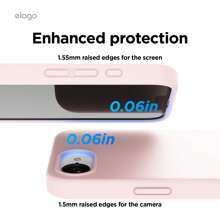 Elago Silicone Case Compatible With IPhone 17e & 16e Case, Premium Liquid Silicone Case, Full Body Protective Cover, Shockproof, Anti-Scratch Soft Microfiber Lining - Lovely Pink - View 6