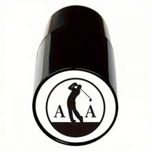 Custom Order: Quick Dry Waterproof Personalized Golf Ball Stamp With Stamp Ink, Making Your Golf Ball Unique. This Reusable Golf Ball Marking Tool Is A Special Gift For Golfers To Identify Golf Balls, Featuring A Reusable Golf Ball Ink Stamp (Ink Required). - Black Shell Black Ink - View 14