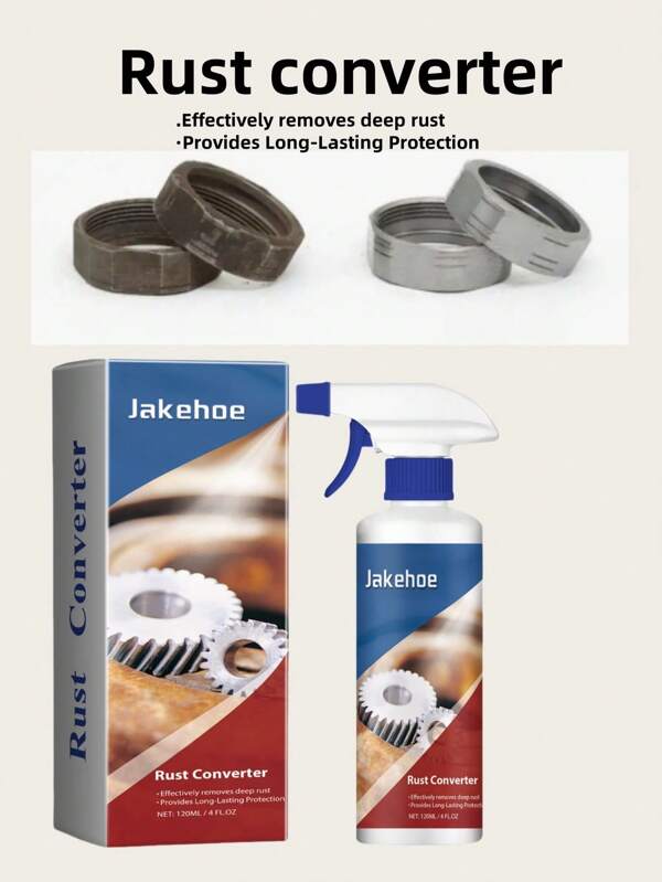 Rust Proof Conversion Agent, Metal Surface Accessories, Iron Door Gear Bracket, Rust Treatment, Cleaning Agent