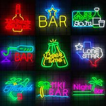 Bar Neon Sign, Beer LED Neon Light For Wall Decor, USB Powered Neon Bar Signs, Acrylic Bar Neon Lights Man Cave, Bedroom, Home Bar, Store, Club, Bistro, Party, Christmas,USB Power Supply Can Be Reused, Comes With Accessories, And Is Easy To Install.