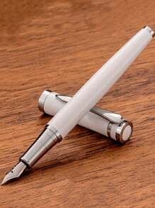 [定制] 1 支优质优雅定制钢笔，带雕刻笔杆，0.5 毫米细笔尖，书写流畅，可填充墨盒，包含 30 个 2.6 毫米直径墨盒，适合日常写作/书法使用，是情人节、圣诞节、父亲节、教师节、感恩节返校的个性化礼物 - 彩色 - 查看 39