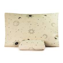 2-Piece Single Bed Sheet Set Box Printed 150 Thread Cotton