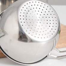 1 pezzo Colino per lavello da cucina con bilancia e manico per appendere, piccoli utensili da cucina per la cottura