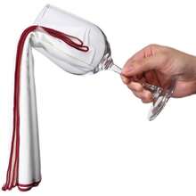 6 件装抛光布，大号 11.8 X 11.8 英寸（30 X 30 厘米）超细超细纤维无绒毛巾，用于擦干酒杯、清洁窗户、高脚杯、餐具、餐具（酒红色、蓝色、绿色） - 彩色 - 查看 13