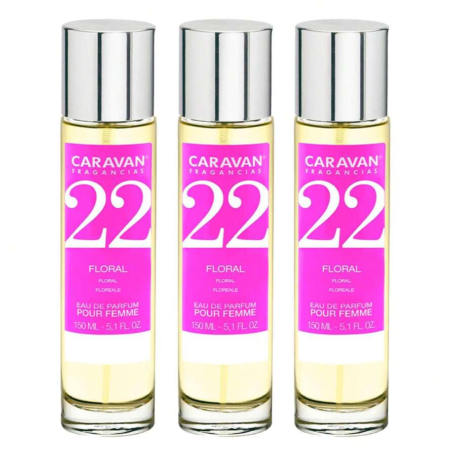 Caravan FRAGANCIAS Set de 3 frascos perfume de mujer Nº22, de 150 ml. Envio gratis en 24/72h - Multicolor - Ver 1