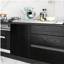 Carta da parati in vinile con motivo in legno spesso, adesiva e rimovibile in PVC impermeabile per cucina, bagno, ristrutturazione di mobili, stile mattoni e pietra, staccabile, con abbinamento casuale