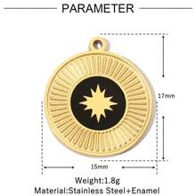 1pc Stainless Steel Tree Of Life Pendant, Versatile For DIY Jewelry Making Of Bracelets And Necklaces