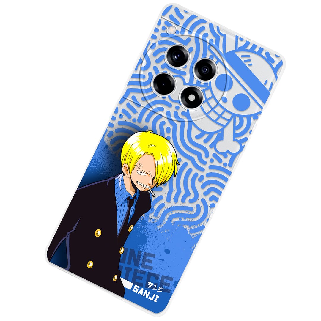 Funda Compatible con OnePlus Logo Sanji, Protector para OnePlus , Case para OnePlus , Carcasa para OnePlus  Anticaídas a Prueba De Golpes Piecr TPU.
