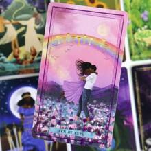 Erde Frau Tarot Deck 78 Stücke Tarot Karten, pflegen Sie Ihre Intuition und feiern Sie die Weisheit der Mutter Natur 10,3*6 cm