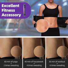 1 Roll 200/328 FT (60/100 Meters) Osmotic Plastic Body Wrap, With Waist Measurement Ruler, Fitness Shaping Slimming Belt, Exercise Workout Sweat Enhancer, DIY Sauna Wrap Belt, Waist Legs Abdomen Power Wrap, Sport Film Applicator, Accelerated Burning Whole Body Corset, Thermal Sweat Stomach Wrap For Women & Men, Massage Accessory, Trainer For Gym Abdomen Control And Weight Loss Slimming - Multicolor - View 6