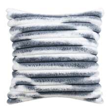 1 szt. 45*45 cm poliestrowa szeroka poszewka na poduszkę z jednostronnego sztruksu barwionego metodą tie-dye Miękka poszewka w paski, oddychająca, wygodna, przyjazna dla skóry i miękka, kolory wysyłane losowo