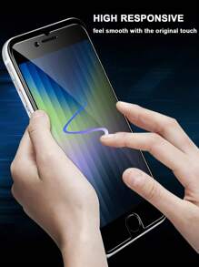 2pcs Anti-Spy, Anti-Fingerprint, Anti-Oil, Privacy Protection Tempered Glass Screen Protector, Compatible With IPhone 7/8/7Plus/8Plus/X/XS/XR/12/12Pro/12Plus/12Pro Max/12e Gift For Birthday, Family, Friends Phone Screen Protector, Phone Accessories