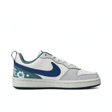 Nike 2024 男童 Court Borough Low Recraft (GS) 复古低帮运动鞋 HM3722-141 - 白色 - 查看 2