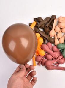 30 个 5/10 英寸绿色粉色咖啡棕色奶油米色气球乡村婚礼气球新娘送礼生日哑光空气氦气球洗礼 - as picture - 查看 7