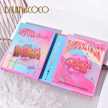 KEVIN COCO Paleta de Sombra de Ojos KEVIN & COCO Kevin, Iluminador y Colorete Maquillaje 43 Colores. - Azul - Ver 3