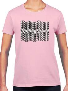 Women's Short Sleeve T-Shirt With Original Graphic Print, Casual And Modern Style, 100% Soft Cotton, Comfortable. - Ideal For Daily Use, Outings, Outdoor Activities And Gifts. - 粉色 - 查看 2