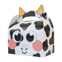 16pcs Farm Animal Tote Bag Farm Theme Candy Gift Box Perfect For Birthday Parties And Celebrations - Multicolor - View 13