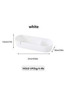 1 件多功能整理桌面、宿舍墙壁、穿孔板、储物展示架、无需钻孔、家庭墙壁、厨房、浴室 - 彩色 - 查看 11