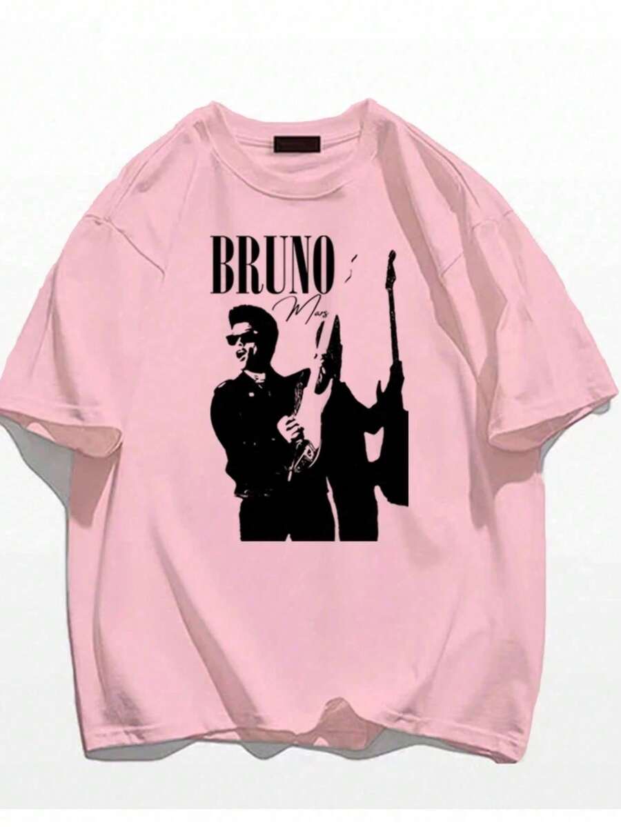 Camiseta Estampada Cantor Guitarra Camisa Unissex Vintage Estilosa - Envio Imediato