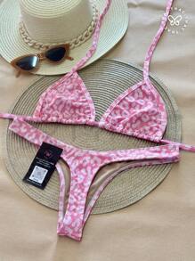 G-String Bikini With G-String Curtain Summer Fashion 2025 - Multicolor - View 5