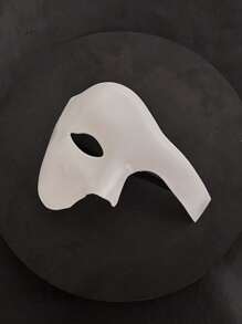 1 pezzo Maschera da mascherata vintage con mezzo volto a tema principe, accessorio per adulti per feste in costume, decorazione per coppie