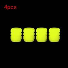Glow-In-The-Dark Tire Valve Caps For Cars, Electric Vehicles, Motorcycles, Bicycles, Trucks