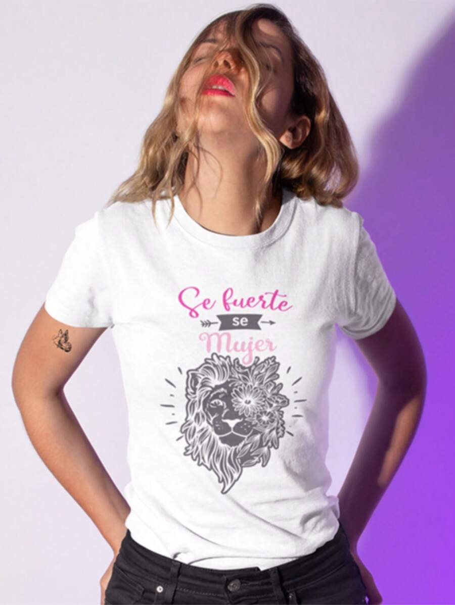 Lady Women's Day Be Strong T-Shirt