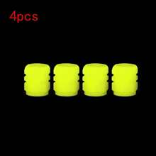Glow-In-The-Dark Tire Valve Caps For Cars, Electric Vehicles, Motorcycles, Bicycles, Trucks