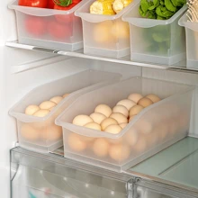 Egg Storage Box, Refrigerator Organizer Drawer, Egg Tray