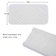 Almohadilla cambiador de pañales para bebés, amigable con la piel, impermeable, reutilizable