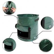 1pc PE Potato Planting Bag Vegetable Plant Nursery Bag Growth Bag Cultivation Bag Planting Pot