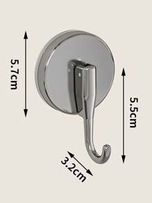 1 Stück Haftender, rückstandsfreier Haken ohne Bohren, für Badezimmer, Küche, Wohnzimmer, Schlafzimmer, starke Wandhalterung für Hüte, Kleidung, Schlüssel, Handtücher, Taschen usw. Heimdekoration, Badezimmerorganisation, Schulanfang