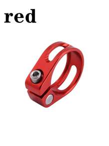 1pc Bike Seatpost Clamp 31.8mm Hollow Seat Tube Clip, Aluminum Alloy Bicycle Seat Tube Clamp, For Mountain Bike - Multicolor - View 5