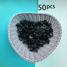 10 à 50 pièces Boutons décoratifs de forme de cœur colorés au hasard, fermoir décoratif, cordon de verrouillage, crochet à ressort, fermoir en forme de groin de cochon, fermoir de carte, bouton de réglage élastique, bouton d'arrêt