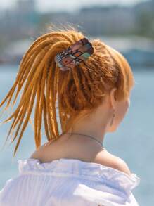 1pc No-Heat Curling Hair Roller, Heatless Foam Sponge Hair Curler, Slouchy Sleep Wavy Hair Styling Tool, Large Wave Hairstyling Tool Suitable For Daily Use, Hair Accessories For Updos