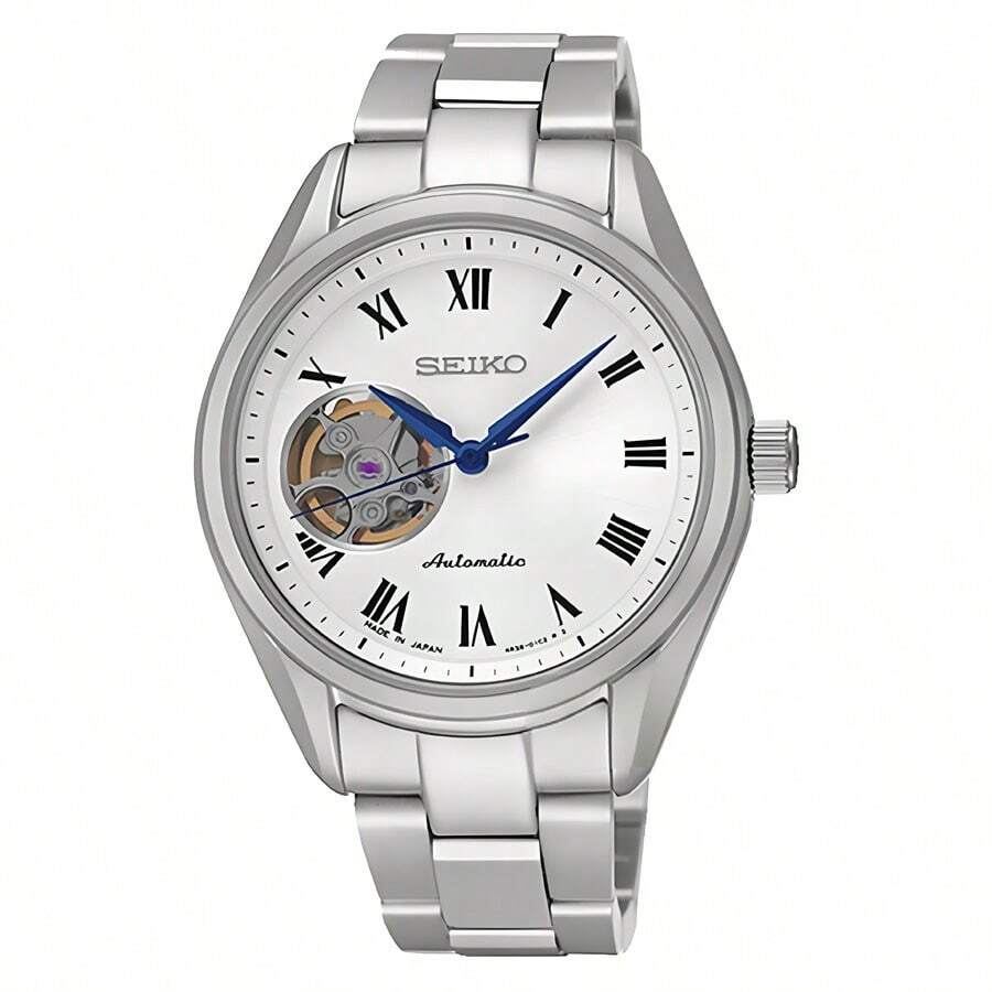 Seiko Presage Series Stainless Steel Automatic Mechanical Movement Women's Watch SSA877J1 - White - View 1