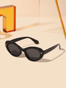 1 pièce Lunettes de mode femme en acrylique, style bohème vintage, moderne avec monture œil de chat, pour sorties, tenues et cadeaux de vacances