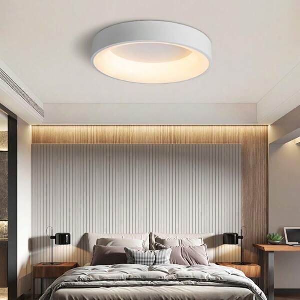 Lámpara de techo LED moderna, accesorio de decoración para el hogar, Luz de techo industrial, Accesorio de iluminación minimalista, Lámparas de techo lujosas para decoración del hogar, Lámparas de techo de hierro de color blanco/gris multicolor con luz cálida LED para habitación de niños, comedor, sala de estar, restaurante, dormitorio, iluminación interior, pasillo, escalera, cafetería, vestuario, pasillo, oficina moderna, decoración del hogar