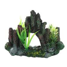 1 szt. Różne style imitacji kamienia, dekoracja akwarium, akwarium dla żółwi, kamienna skalniak, zbiornik na trawę wodną, duże kamienne ozdoby, mogą być używane do zagospodarowania terenu akwarium, ozdób domowych, ozdób samochodowych, dekoracji akwarium, jeden obraz i wiele stylów są wysyłane losowo