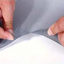 DIY 隐形玻璃纤维网纱窗，防虫夏季网状纱窗和门窗，可定制尺寸 - 彩色 - 查看 9