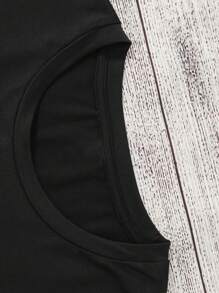 Summer And Spring Patterned T-Shirts, Short-Sleeved Round Neck Casual Tops, Women's Tops