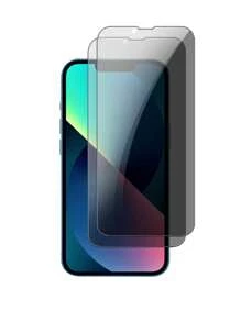 2pcs Anti-Spy, Anti-Fingerprint, Anti-Oil, Privacy Protection Tempered Glass Screen Protector, Compatible With IPhone 7/8/7Plus/8Plus/X/XS/XR/12/12Pro/12Plus/12Pro Max/12e Gift For Birthday, Family, Friends Phone Screen Protector, Phone Accessories