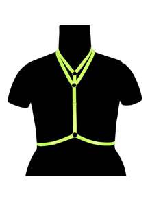 Body Harness For Women Bra Goth Plus Size Punk Chest Strap Belt Festival Rave Lingerie - Multicolor - View 10