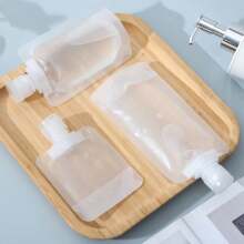 100ml/50ml/30ml Travel Bottle Set, Portable Leak-Proof Toiletry Containers, Liquid Storage Pouches For Travel, Swimming And Outdoor Activities - Multicolor - View 4