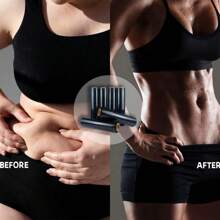 1 Roll 200/328 FT (60/100 Meters) Osmotic Plastic Body Wrap, With Waist Measurement Ruler, Fitness Shaping Slimming Belt, Exercise Workout Sweat Enhancer, DIY Sauna Wrap Belt, Waist Legs Abdomen Power Wrap, Sport Film Applicator, Accelerated Burning Whole Body Corset, Thermal Sweat Stomach Wrap For Women & Men, Massage Accessory, Trainer For Gym Abdomen Control And Weight Loss Slimming - Multicolor - View 10