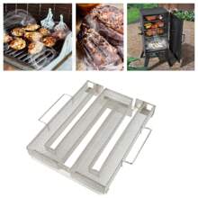 Cold Smoke Generator Made Of Stainless Steel For The Grill | 22.5*17.5*4.5cm | Cold Smoke Generator - Silver - View 1