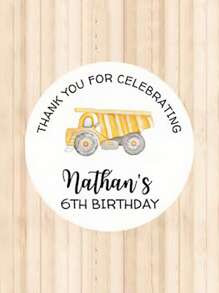 Pegatinas y logotipos personalizados, pegatinas personalizadas de 4, 5, 6 o 7 cm, personalizadas con su nombre y fecha, perfectas para pegatinas creativas como bodas, cumpleaños y bautizos. Adecuadas para diversas ocasiones, incluyendo fotos, imágenes, etiquetas, pegatinas con logotipo personalizado, invitaciones a fiestas de cumpleaños, suministros para fiestas de agradecimiento, multifuncionales, de dibujos animados, regalos ideales para él, regalos ideales para ella, mamá, amigos, hijo, hija, hogar, escuela, comedor, sala de estar, dormitorio, salón de té, oficina, útiles escolares, hogar y vida, decora tu hogar, etiquetas personalizadas - Multicolor - Ver 74