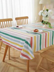 100% 防水 PVC 桌布，防油防溢乙烯基矩形桌布，可擦拭桌布，适用于户外、野餐、露营，柠檬