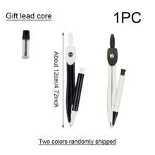 1pc - Compass Set, Learning Drawing Aid Tool - Multicolor - View 10